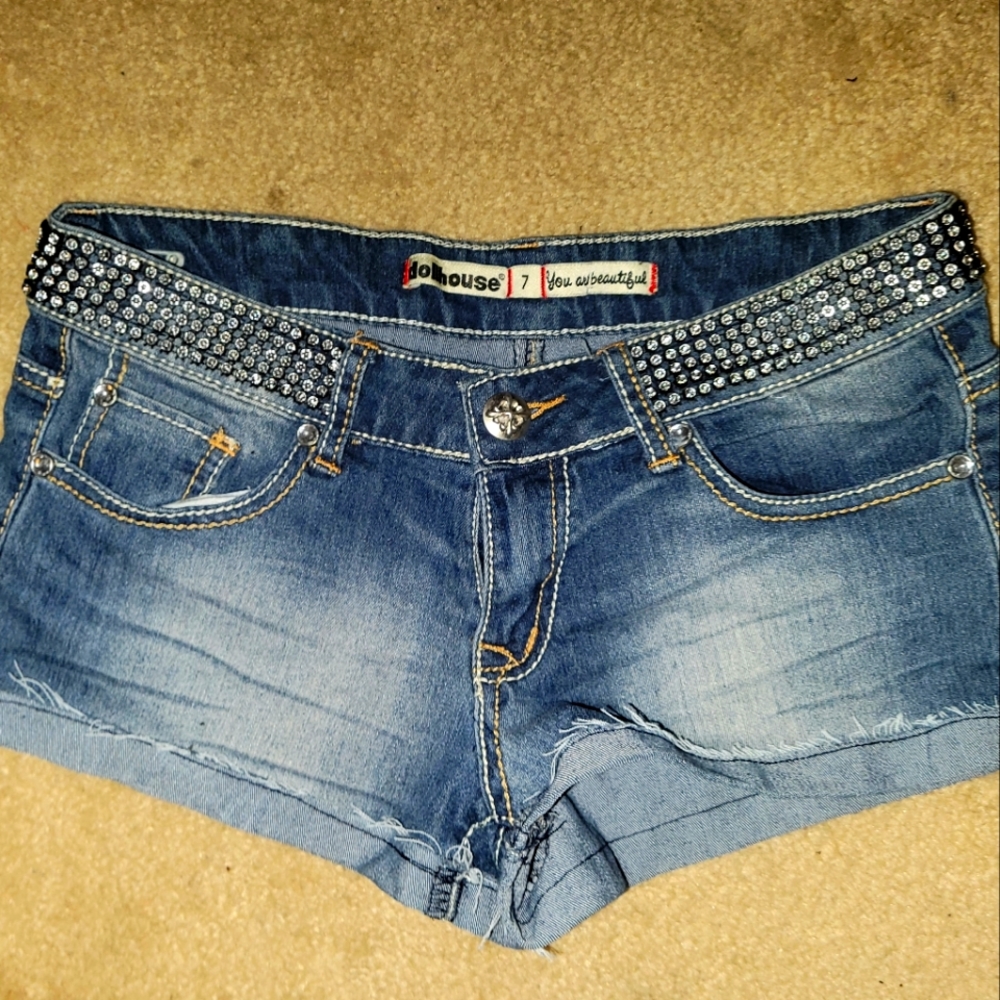 Dollhouse blue Jean shorts